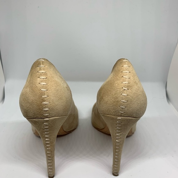 Alice & Olivia tan sided shoes size -38.5 - Picture 2 of 6
